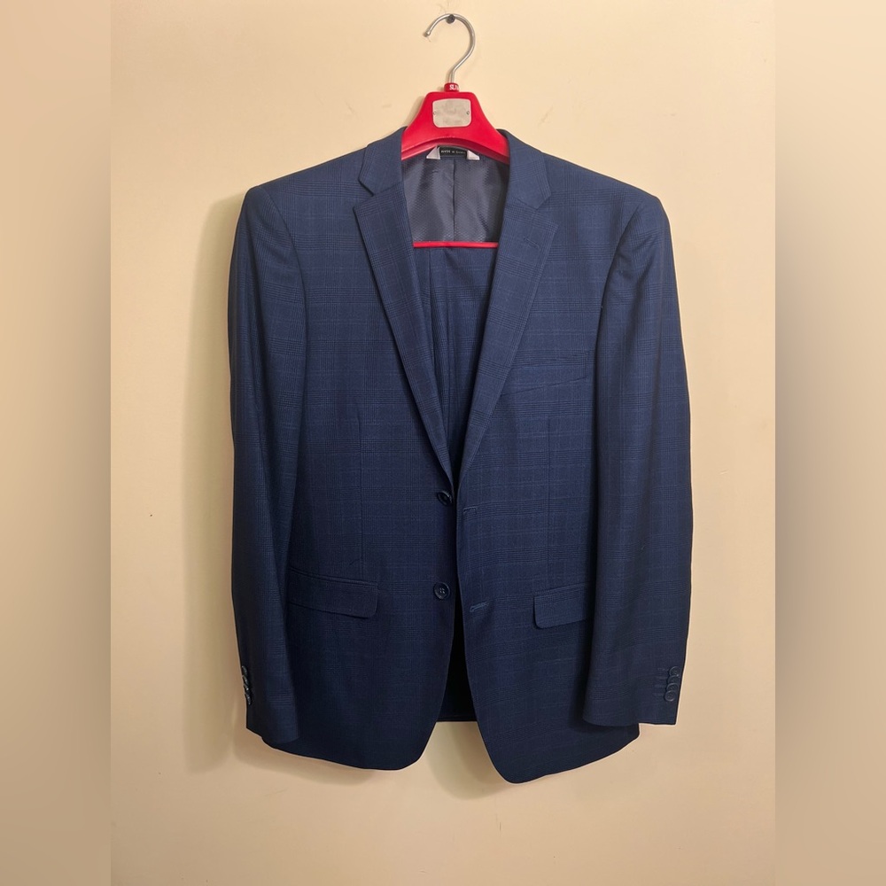 Men’s Slim Fit Blue Suit